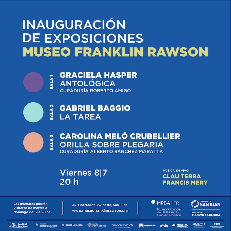 Inauguran tres artistas