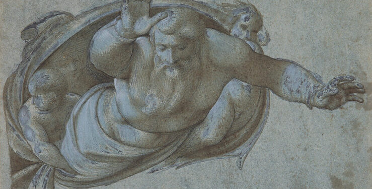 Papeles antiguos. Dibujos italianos del Museo de Bellas Artes