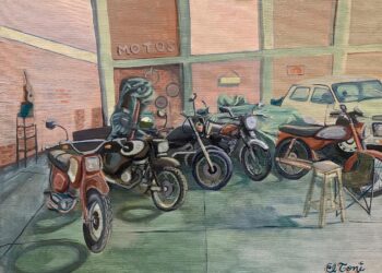 El Toni, entre autos y geishas