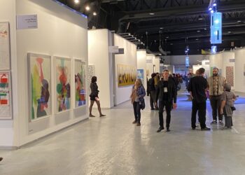 Artistas consagrados y emergentes en ARTEBA