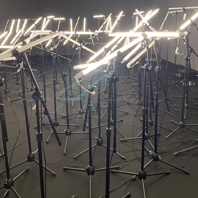 Arte y tecnologia en Fundacion Andreani 